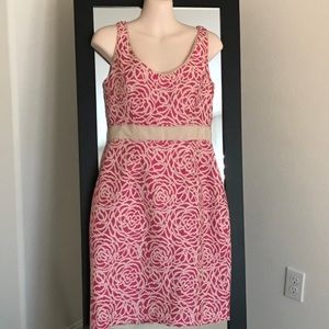 Maggy London Pink Floral Dress